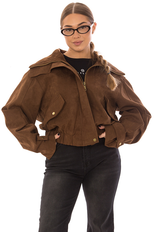 CHEERDUCK/2C22 25115 Т.КОРИЧНЕВЫЙ Куртка д/с CHEERDUCK цвет Коричневый