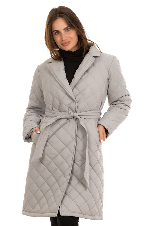 CHEERDUCK/2025 622 СЕРЫЙ Плащ женский CHEERDUCK цвет Серый