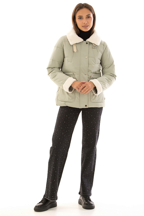 CHEERDUCK/2C22 802 МЯТНЫЙ Куртка женская CHEERDUCK цвет Мятный