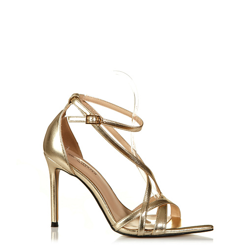 Босоножки на каблуке SERGIO MANCHOT цвет Золотой