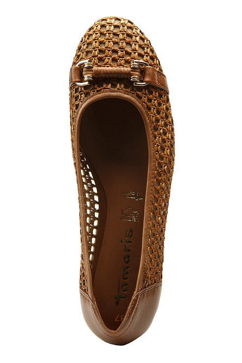Балетки TAMARIS цвет Коричневый