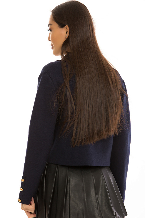 CHEERDUCK/2C19 881 ТЕМН.СИНИЙ Жакет женский CHEERDUCK цвет Синий