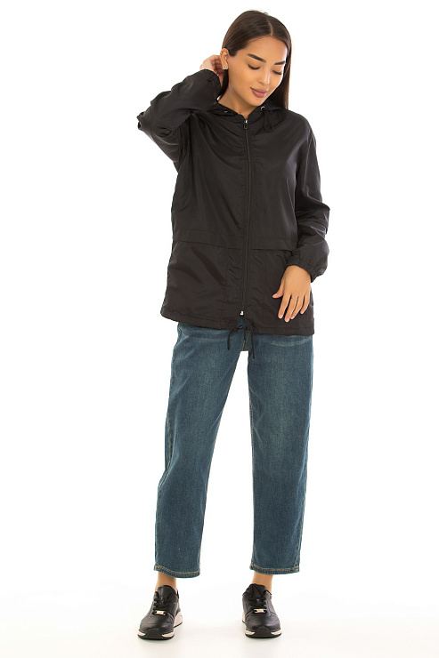 CHEER&DUCK/MUHR 19203 ЧЕРНЫЙ Ветровка женская CHEERDUCK цвет Черный