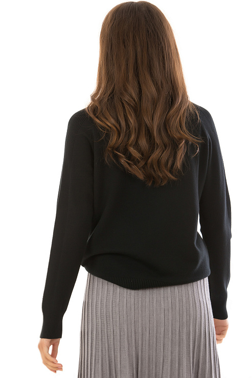 CHEERDUCK/11011 11003 ЧЕРНЫЙ Водолазка женская CHEERDUCK цвет Черный