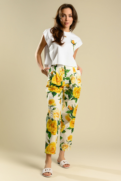 BELLABOA 111-167 ЖЕЛТЫЙ Брюки женские BELLABOA цвет Желтый