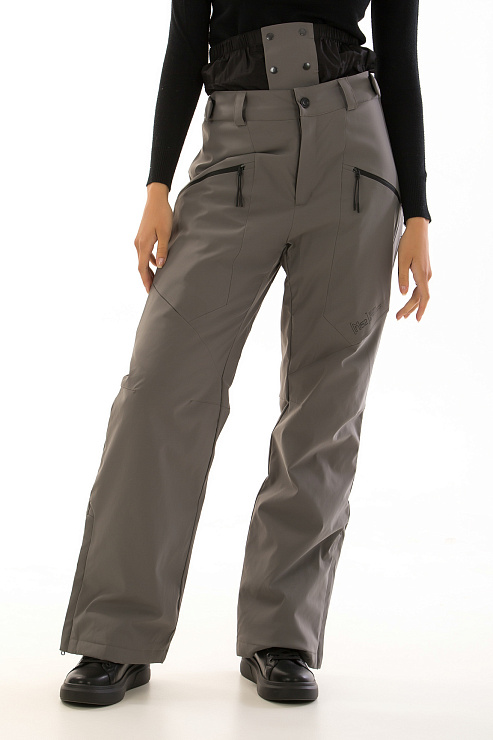 HIGH EXPERIENCE 13101 СЕРЫЙ Брюки сноубордические женские HIGH EXPERIENCE цвет Серый