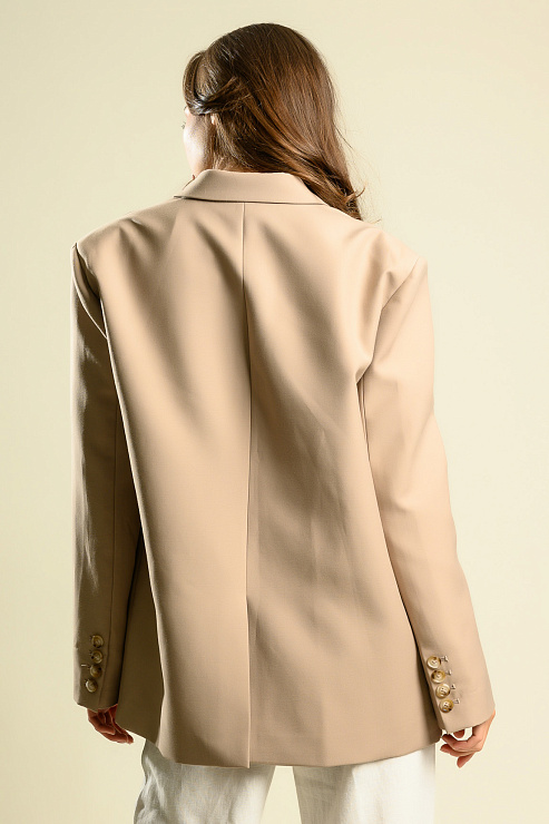 BELLABOA 111-300 БЕЖЕВЫЙ Пиджак женский BELLABOA цвет Бежевый