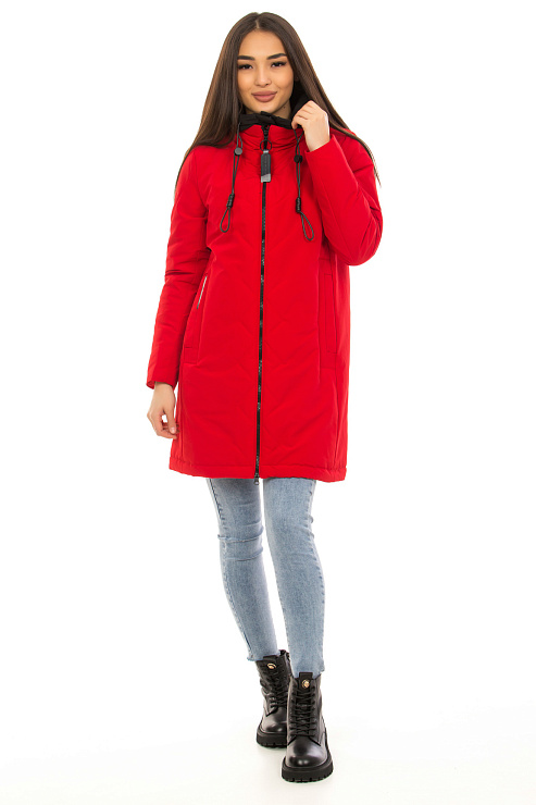 TOWMY 6690 КРАСН. Плащ женский TOWMY цвет Красный