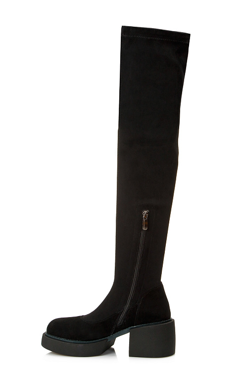 Ботфорты на каблуке SERGIO MANCHOT цвет Черный