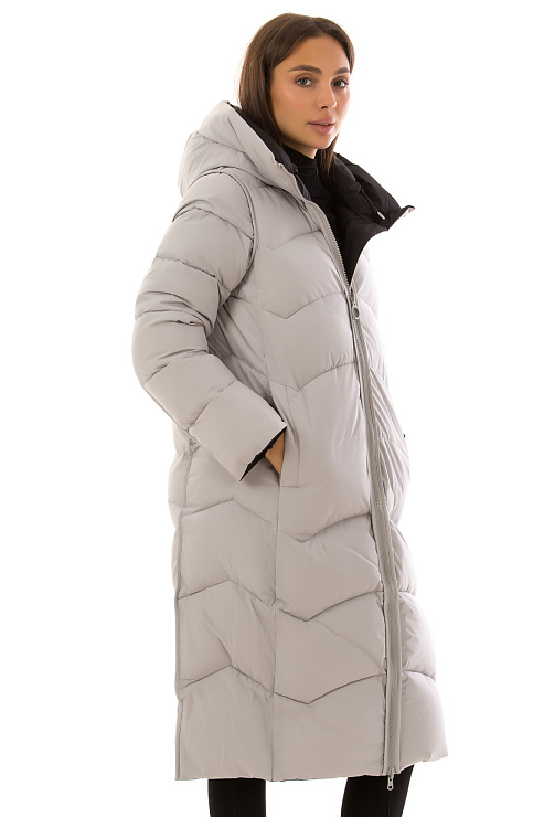 TOWMY 3226 ЧЕРНЫЙ Пуховик женский TOWMY цвет Черный