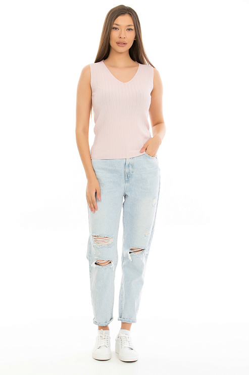 CHEER&DUCK/2C108 L0381 РОЗОВ. Майка женская CHEERDUCK цвет Розовый