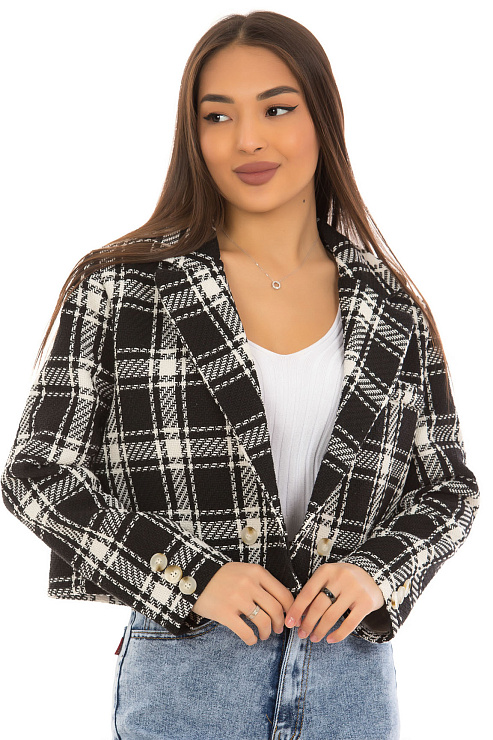 CHEERDUCK/GJ187 8514 ЧЕРНЫЙ Жакет женский CHEERDUCK цвет Черный