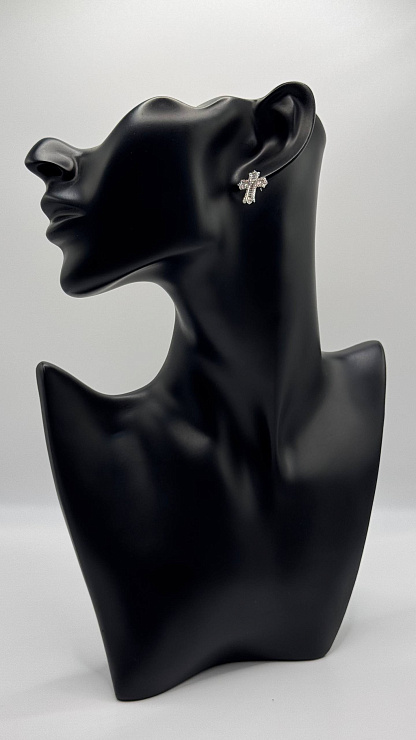 Серьги BELLABOA цвет Серебристый