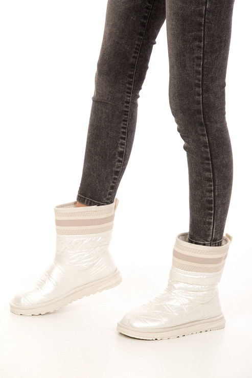 Дутики SERGIO MANCHOT цвет Бежевый