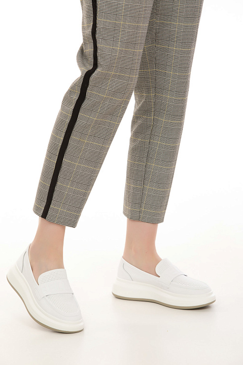 Слипоны ТОФА цвет Белый