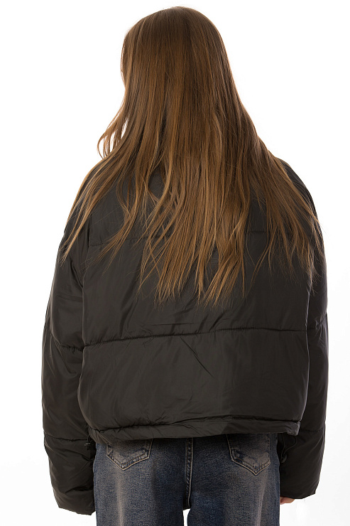 CHEERDUCK/2025 A20 ЧЕРНАЯ Куртка женская CHEERDUCK цвет Черный