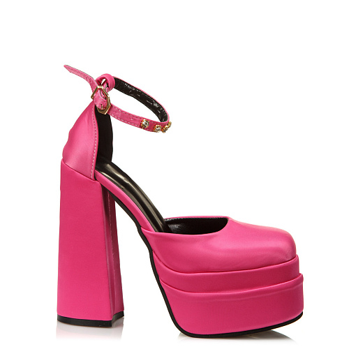 Туфли на каблуке FASHION цвет Розовый