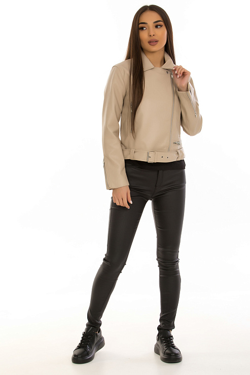 CHEERDUCK/2030 2264 БЕЖЕВЫЙ Куртка женская CHEERDUCK цвет Бежевый