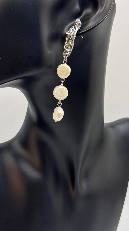 Серьги BELLABOA цвет Белый