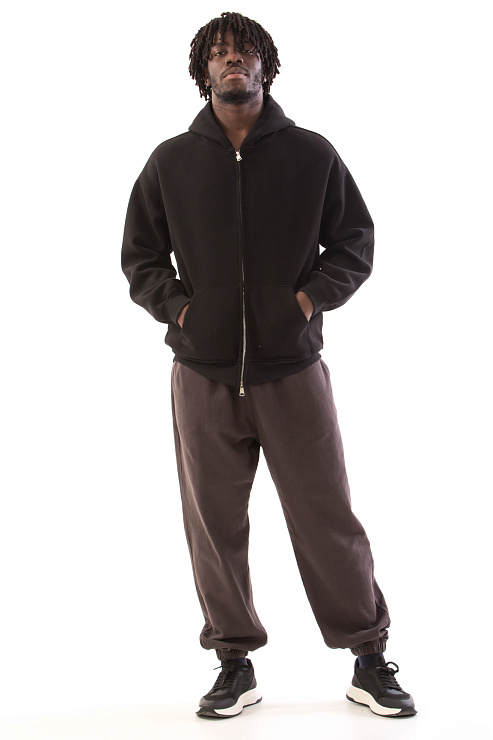 CHEERDUCK/4070 KS001 ЧЕРНЫЙ Кофта мужская CHEERDUCK цвет Черный