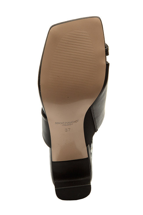 Сабо на каблуке SERGIO MANCHOT цвет Черный