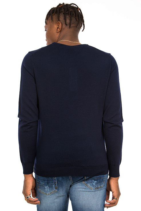 BALDININI MU01 BLUE Джемпер мужской BALDININI цвет Синий