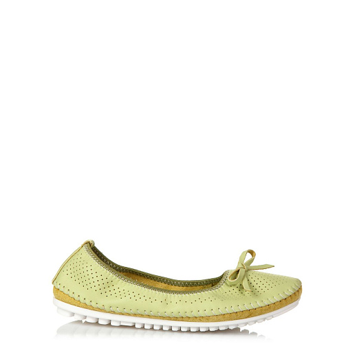 Балетки SERGIO MANCHOT цвет Зеленый