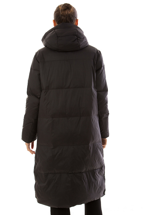 CHEERDUCK/2030 1104 ЧЕРНЫЙ Пуховик женский CHEERDUCK цвет Черный