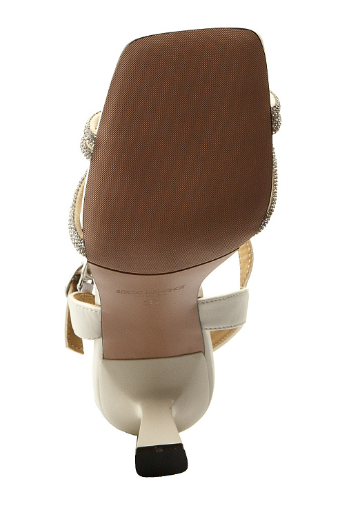 Босоножки на каблуке SERGIO MANCHOT цвет Бeжевый