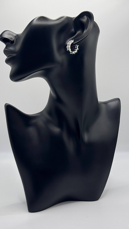 Серьги BELLABOA цвет Серебристый