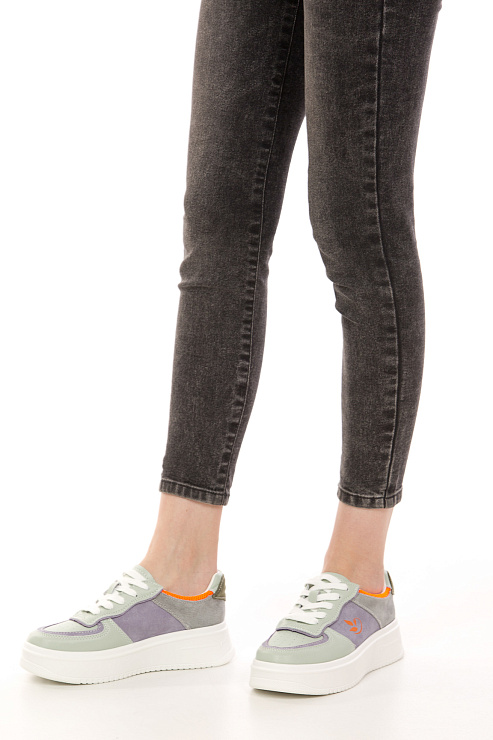 Кеды ТОФА цвет Зеленый