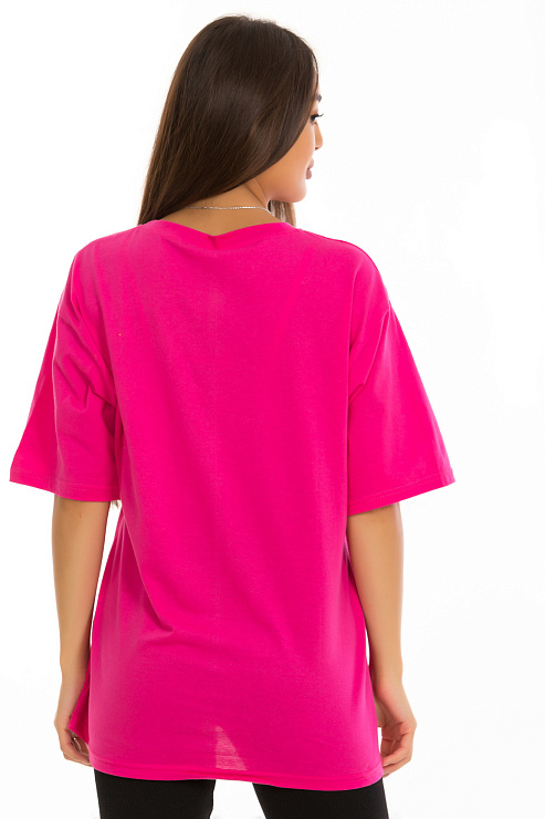 CHEERDUCK/FA 0015 РОЗОВЫЙ Футболка женская CHEERDUCK цвет Розовый