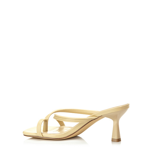 Сабо на каблуке SERGIO MANCHOT цвет Желтый
