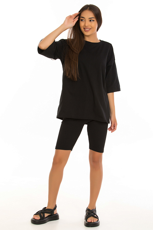 CHEERDUCK/FA 0016 ЧЕРНЫЙ Футболка женская CHEERDUCK цвет Черный