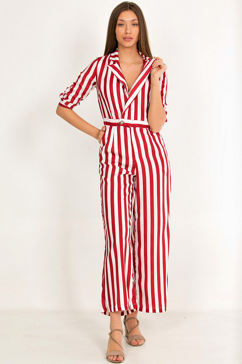 MANQI 513 КРАСН. Комбинезон женский CHEERDUCK цвет Красный