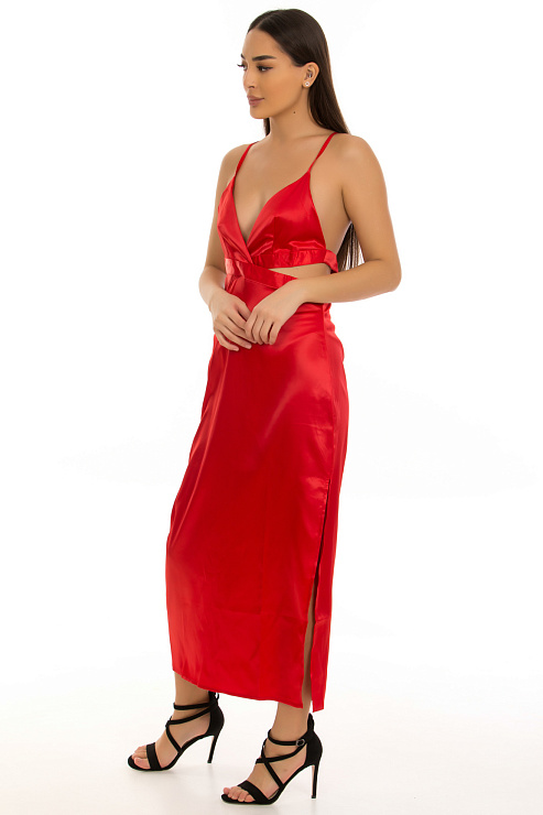 CHEERDUCK/2C19 789 КРАСНЫЙ Платье  CHEERDUCK цвет Красный