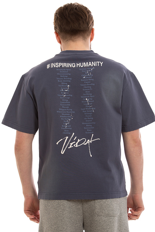 CHEERDUCK/4070 1358 СИНИЙ Футболка мужская CHEERDUCK цвет Синий