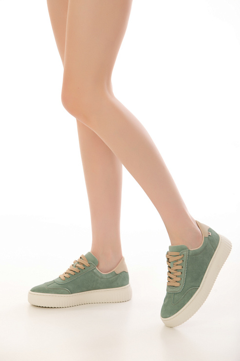 Кеды RIEKER  цвет Зеленый