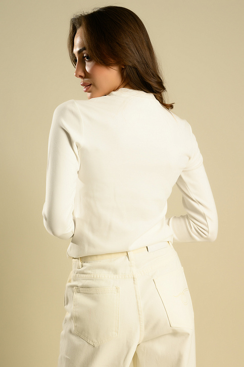 BELLABOA 111-119 БЕЛЫЙ Лонгслив женская BELLABOA цвет Белый