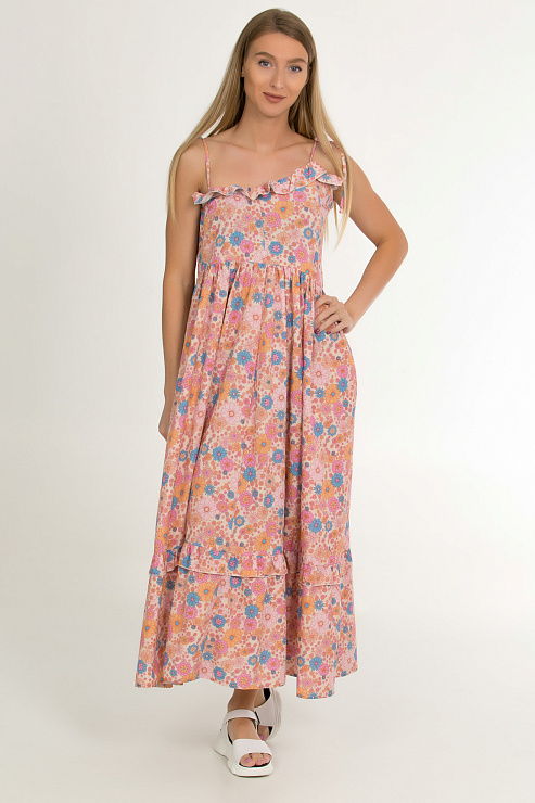 CHEER&DUCK/2C19 1720 РОЗОВ. Сарафан женский CHEERDUCK цвет Розовый