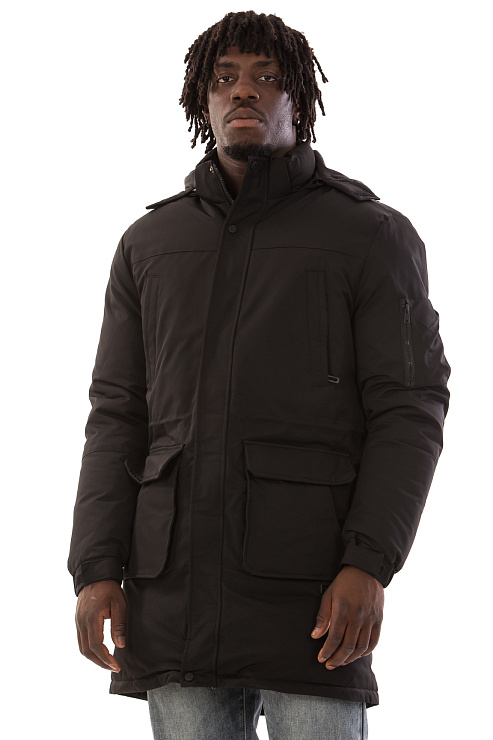 CHEERDUCK/5057 22-254 ЧЕРНЫЙ Пуховик мужской CHEERDUCK цвет Черный