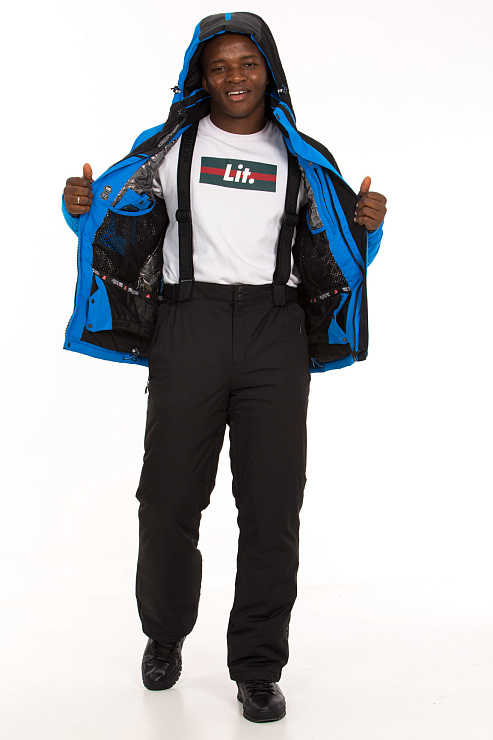 High Experience 1166 СИН. Костюм горнолыжный HIGH EXPERIENCE цвет Черный