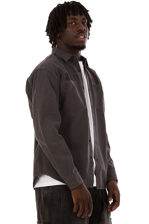CHEERDUCK/4070 R-8073 СЕРЫЙ Рубашка мужская CHEERDUCK цвет Серый