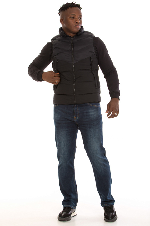 CHEERDUCK/GuaZ 928860 ЧЕРНЫЙ Жилет мужской CHEERDUCK цвет Черный