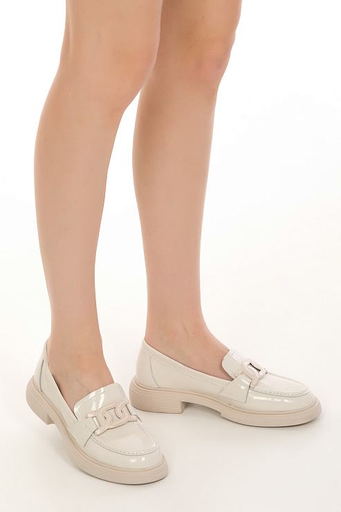 Лоферы SERGIO MANCHOT цвет Бежевый