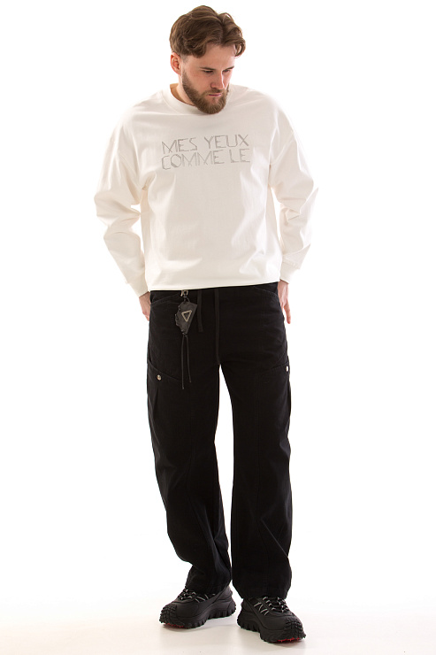 CHEERDUCK/4070 8881 ЧЕРНЫЙ Брюки мужские CHEERDUCK цвет Черный