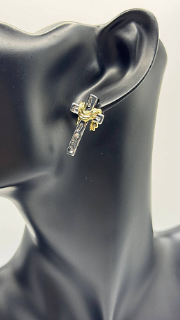 Серьги BELLABOA цвет Серебристый