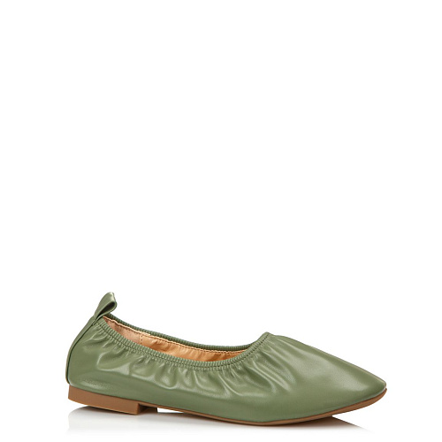 Балетки SERGIO MANCHOT цвет Зеленый