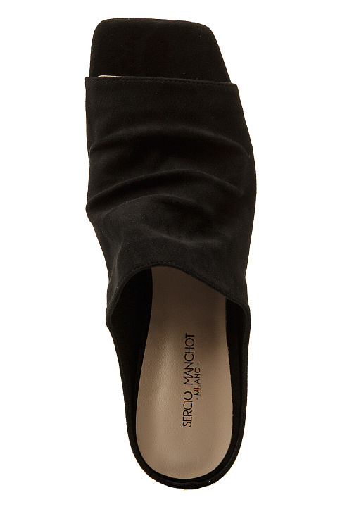 Сабо на каблуке SERGIO MANCHOT цвет Черный