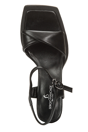 Босоножки на каблуке SERGIO MANCHOT цвет Черный